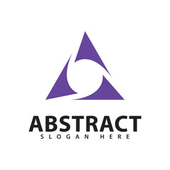 Fototapeta premium Triangle Logo Template vector design