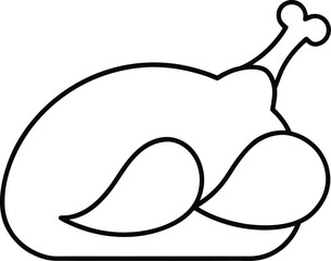 Fototapeta premium Vector cartoon illustration of an apple, pear, and chicken art and animal icon design