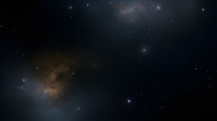 Fototapeta premium Generate an empty void galaxy clusters with faint galactic halos