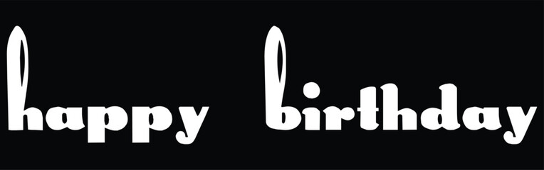 Happy Birthday! Festive Celebration Design