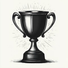 Classic Trophy Illustration