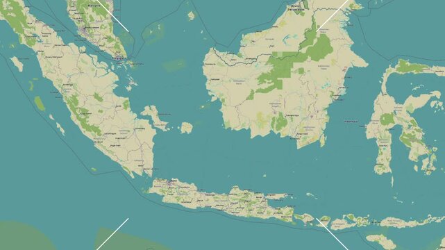 Pulau Bawal Island in the South China Sea. Zoom