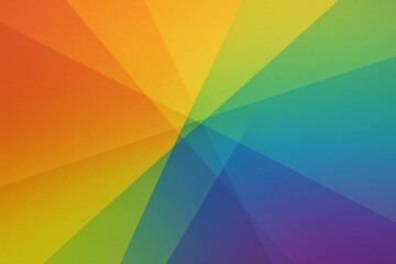Vibrant Abstract Geometric VIBGYOR Spectrum Background in High Resolution – Colorful Polygonal Rainbow Gradient Art for Modern Designs