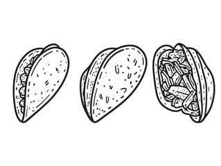 Minimalist Chipotle Line Art Vector For Creative Projects
