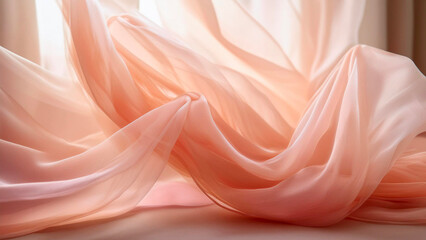 Obraz premium abstract translucent fabric background