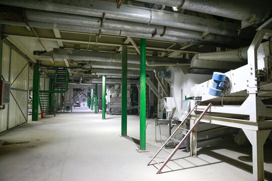 Equipment in the factory production