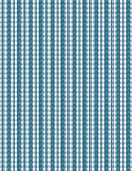 Vintage blue and white striped seamless fabric pattern with a textured, retro design