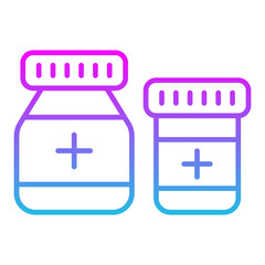 Obraz premium Pills Icon