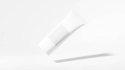 Blank White Product Packaging Mockup Tube Design for Cosmetics, Food, or Other Products