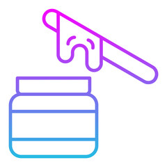 Obraz premium Hair wax Icon