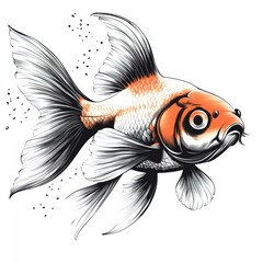 Ornate fish illustration