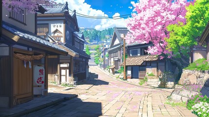 street in the old town