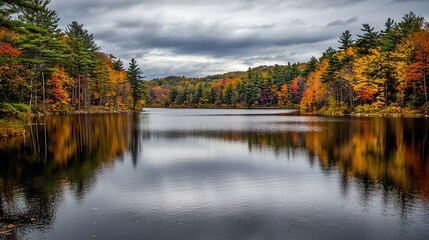 autumn in the mountains