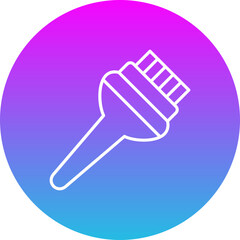 Hair dye brush Icon