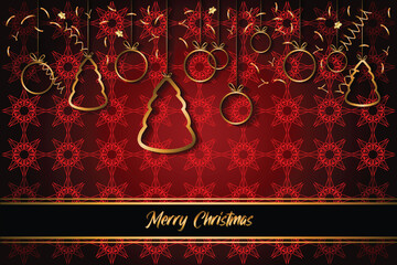 2026 Merry Christmas background for your seasonal invitations, festival posters, greetings cards.