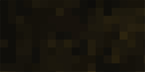 Abstract luxury brown background of cubes or boxes, Random scaled brown cube boxes block pattern. Minimalistic idea of modern design with abstract geometric background.