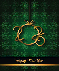 2026 Happy New Year background for your seasonal invitations, festive posters, greetings cards.