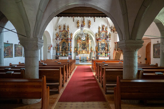 Pfarrkirche Hl. Jakob in Geistthal . Bezirk Voitsberg . Steiermark . &Ouml;sterreich