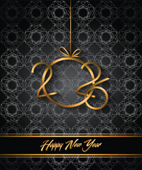 2026 Happy New Year background for your seasonal invitations, festive posters, greetings cards.