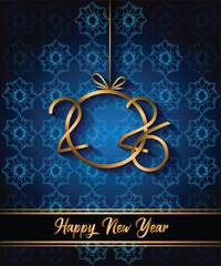2026 Happy New Year background for your seasonal invitations, festive posters, greetings cards.