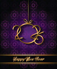 2026 Happy New Year background for your seasonal invitations, festive posters, greetings cards.