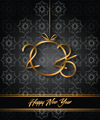 2026 Happy New Year background for your seasonal invitations, festive posters, greetings cards.