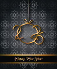 2026 Happy New Year background for your seasonal invitations, festive posters, greetings cards.