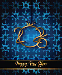 2026 Happy New Year background for your seasonal invitations, festive posters, greetings cards.