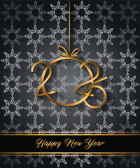 2026 Happy New Year background for your seasonal invitations, festive posters, greetings cards.