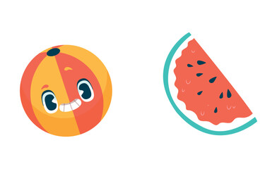 Fototapeta premium Summer time Collection