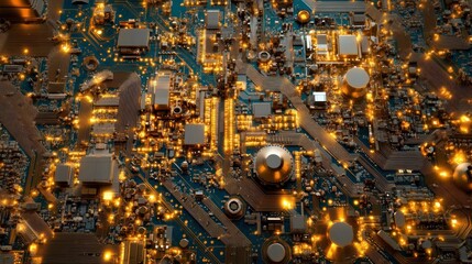 Circuit board intricate design