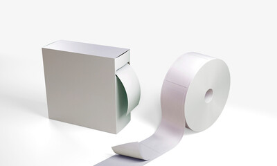 Label Roll with Box