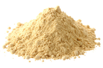 Pile of chickpea powder isolated on white background PNG