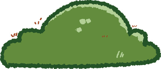 Green Shrub Hardline
