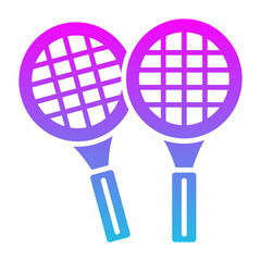 Tennis Racket Icon