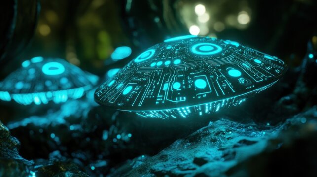 Alien fungi craft