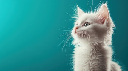 Cute white kitten (1)