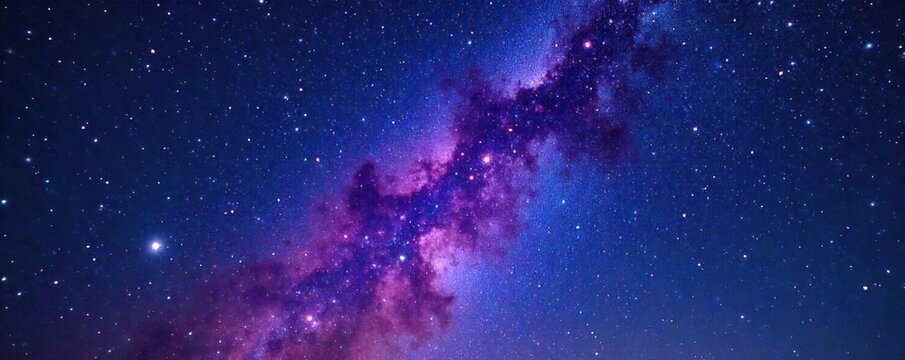 Close-up of a vibrant summer night sky filled with countless stars, a breathtaking celestial display perfect for illustrating summer nights, stargazing, or astronomical concepts ,  dark,  wonder