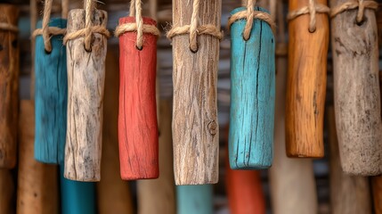 Handcrafted driftwood wind chimes as a unique and sentimental gift