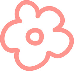 Obraz premium flower cute decorations pastel doodle