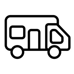 Camper Van Icon