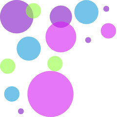 Transparant Bubbles Corner