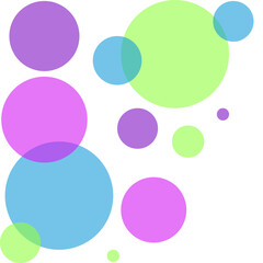 Transparant Bubbles Corner