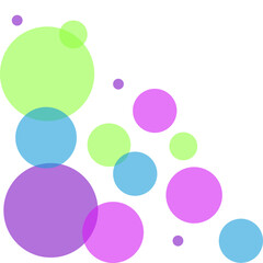 Transparant Bubbles Corner