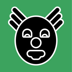 Clown Icon Design