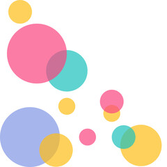 Transparent Bubbles Corner