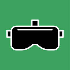 Virtual Reality Headset Icon Design