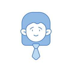 Businesswoman Vector icon