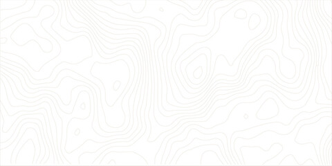 Abstract lines background. Contour maps. Topo contour map on white background. Abstract background with waves Geographic mountain relief.