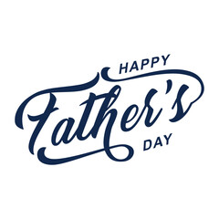 Happy Father’s Day Calligraphy design vector. Vector illustration.
